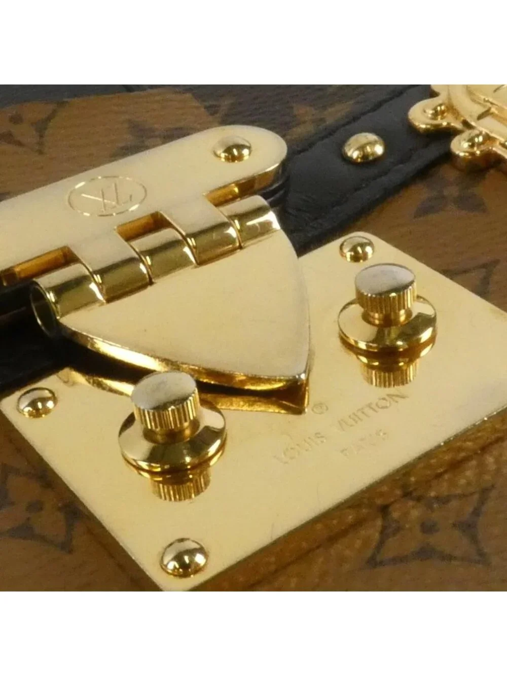 Louis Vuitton Monogram Reverse Trunk Clutch